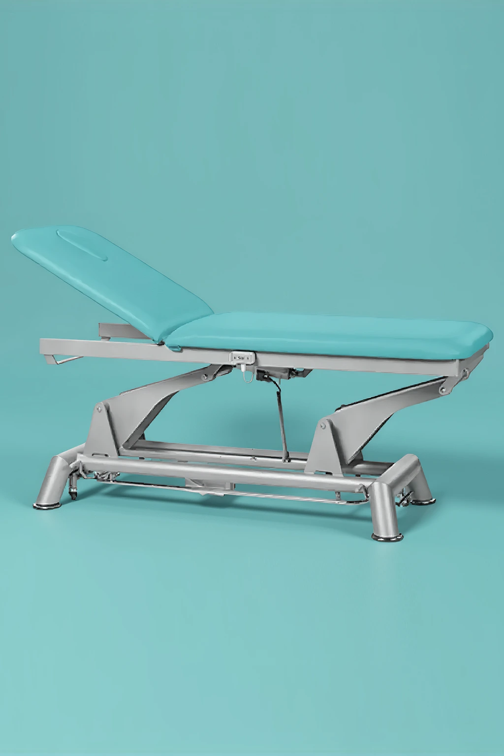 Meditelle GIL2900 couch shown on a green background