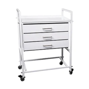 Multipurpose Medical Trolley with 3-Drawer Stack