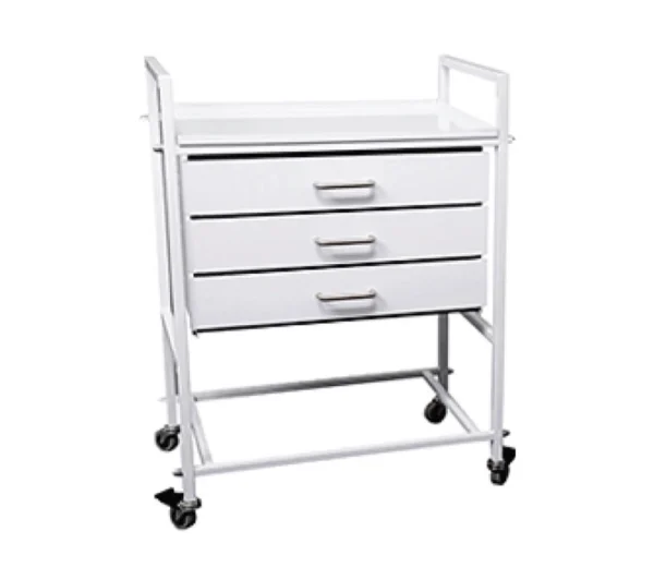 Multipurpose Medical Trolley with 3-Drawer Stack